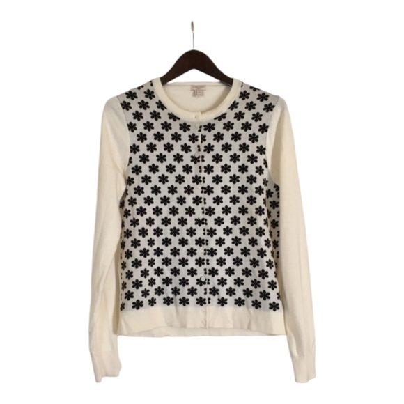 J.Crew The Caryn Cardigan in Daisy Pattern - Picture 10 of 14